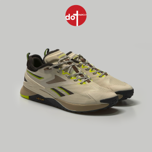 reebok zig kinetica biege green